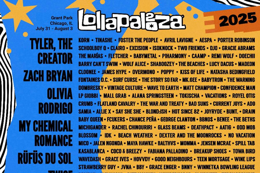 Lollapalooza 2025 Kadrosu Açıklandı!
