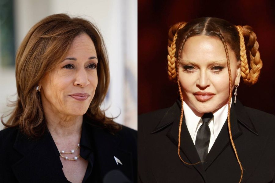 Madonna Kamala Harris'e Destek Verdi
